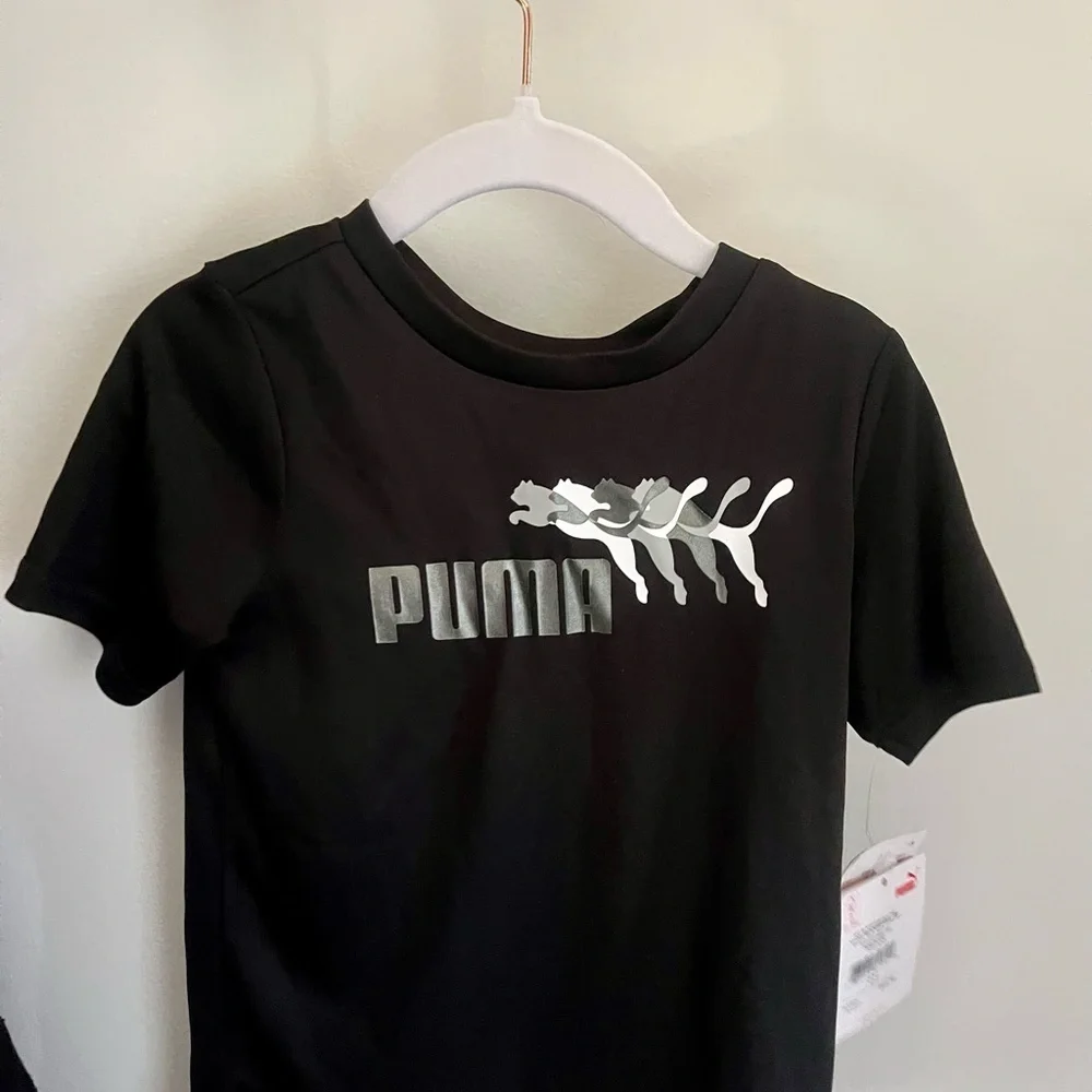 Puma Boys 2T Bundle of Two - Tank Top and Black T-Shirt NWT - Picture 3 of 7